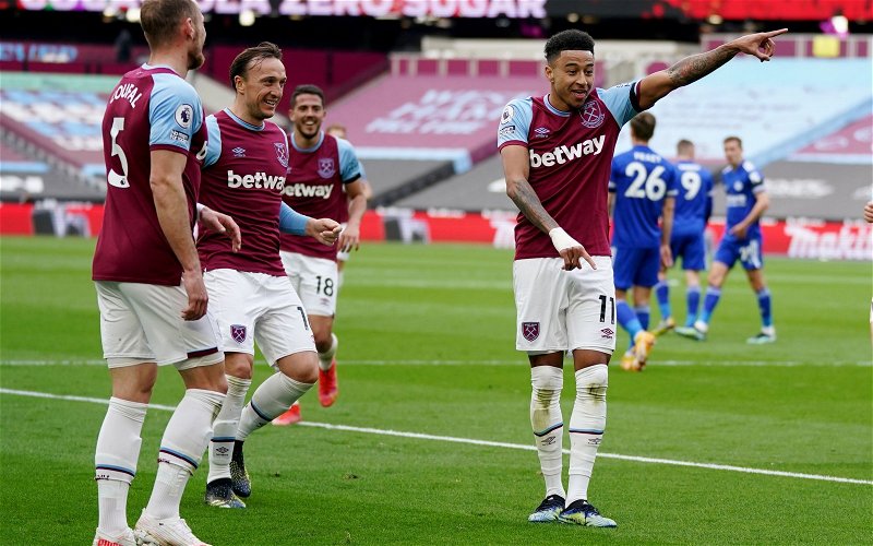 Image for West Ham United: Dan Lawless slams Jesse Lingard over cryptic Instagram post