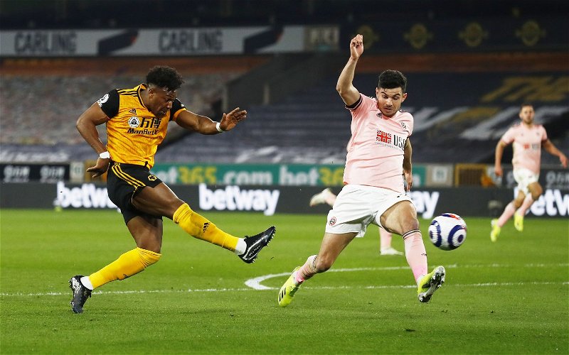 Image for Exclusive: Windass says Wolves could sell Adama Traore for £100m