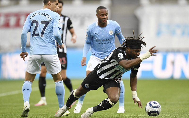 Image for Newcastle United: Lee Ryder criticises Allan Saint-Maximin’s Arsenal display