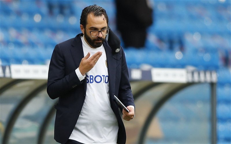 Image for Leeds United: Fans react to Victor Orta crowd incident after dramatic Brentford draw