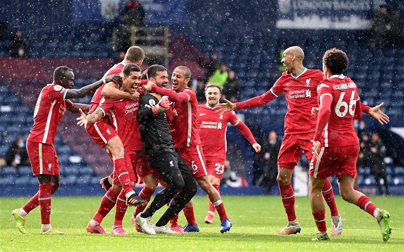 Image for Liverpool: James Pearce discusses dressing room reaction after WBA victory