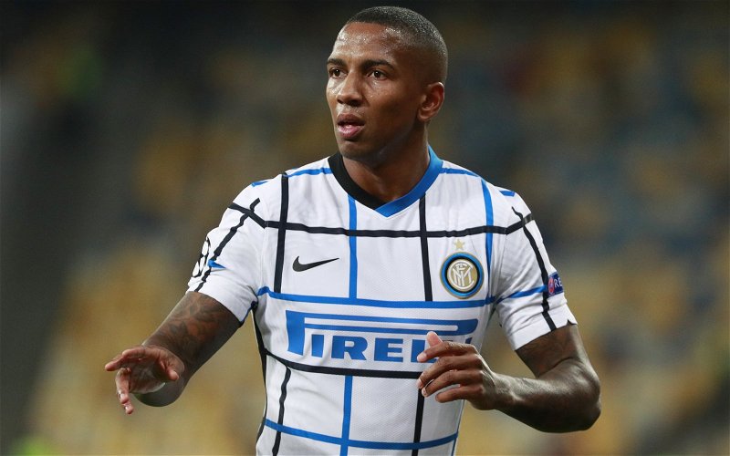 Image for Aston Villa journalist reveals reason for Ashley Young swoop