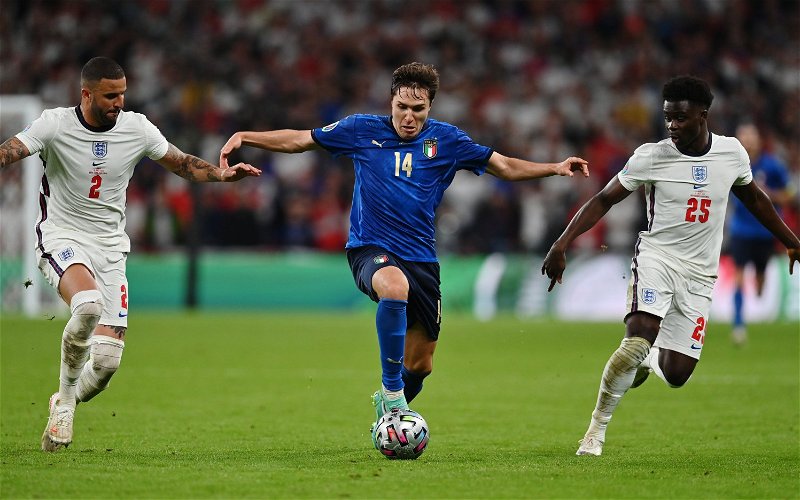 Image for Expert advises Chelsea to sign Euro 2020 star Federico Chiesa to boost title hopes