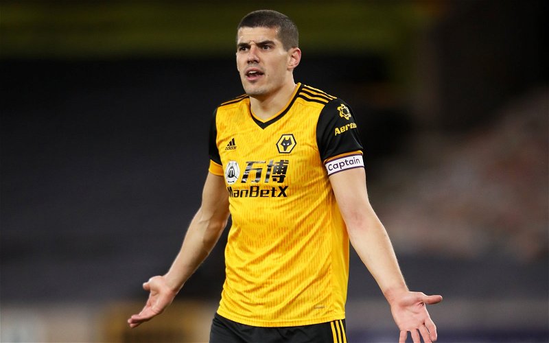 Image for Journalist says Conor Coady is unlikely to join Tottenham