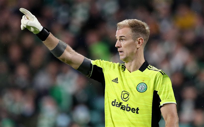 Image for Celtic: Joe Hart makes classy gesture to hand young fans his match worn shirt