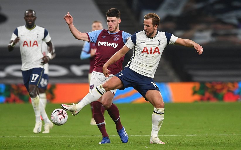 Image for Exclusive: Pundit reckons West Ham star Declan Rice is worth more than Harry Kane