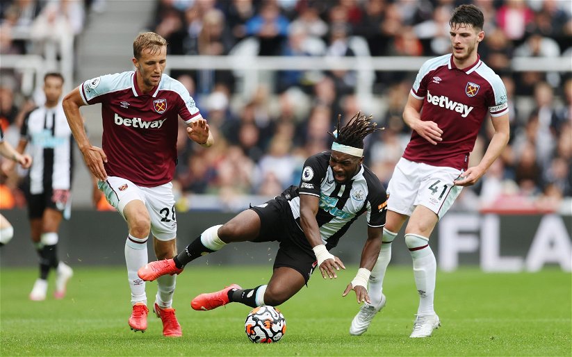 Image for West Ham: Tomas Soucek off the pace against Newcastle