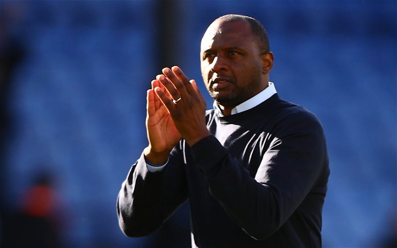 Image for Crystal Palace: Vieira praised after win