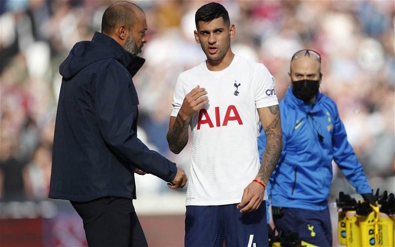 Image for Tottenham Hotspur: Alasdair Gold hints at potential Cristian Romero injury boost