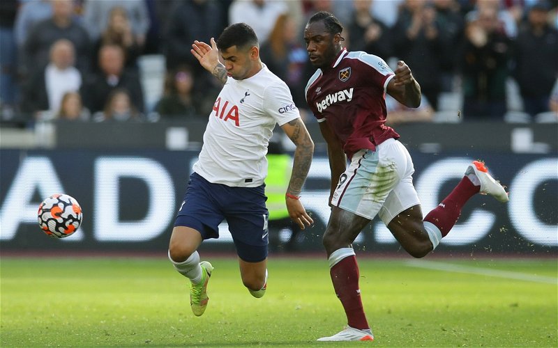 Image for Tottenham Hotspur: Footage shows Cristian Romero’s joyous outburst