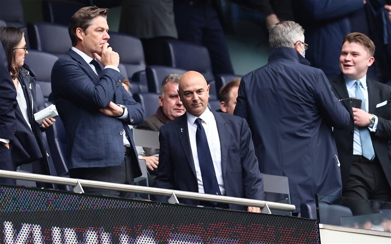 Image for Tottenham Hotspur: Alasdair Gold issues Daniel Levy claim