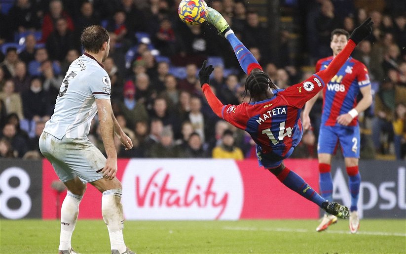 Image for Crystal Palace: Journalist claims Jean-Philippe Mateta is set to stay