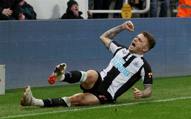 Image for Newcastle United: Kieran Trippier pokes fun at Ryan Fraser and Dan Burn after victory