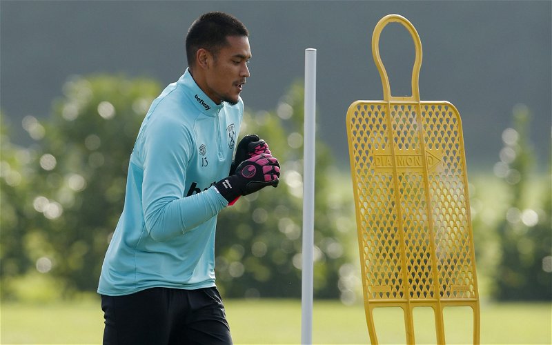 Image for West Ham United: Alphonse Areola sends five-word message ahead of Europa League clash