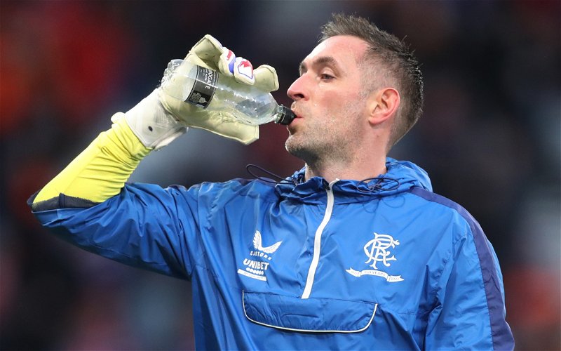 Image for Rangers: Allan McGregor won’t be happy at this footage from their weekend win