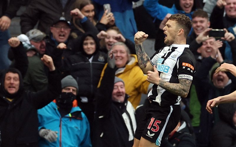 Image for Newcastle United: Mehrdad Ghodoussi praises Kieran Trippier for England call-up