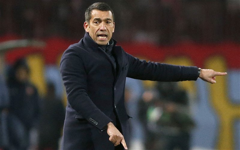 Image for Rangers: Journalist claims Van Bronckhorst is being questioned over team selection