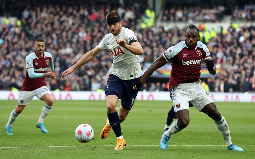 Image for Tottenham Hotspur: Simeon Daniel slams Michail Antonio elbow