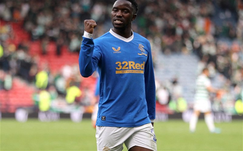 Image for Rangers: Journalist voices concern for future of Fashion Sakala at Ibrox