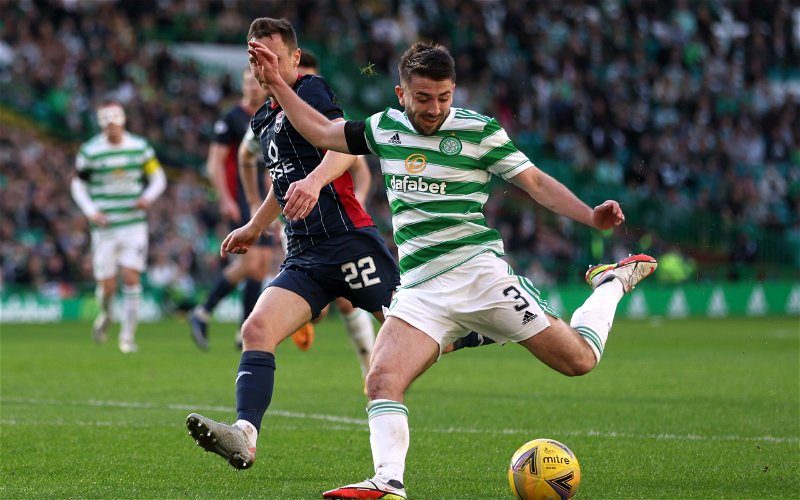 Image for Celtic: Greg Taylor praised in player-ratings as Hoops clinch title