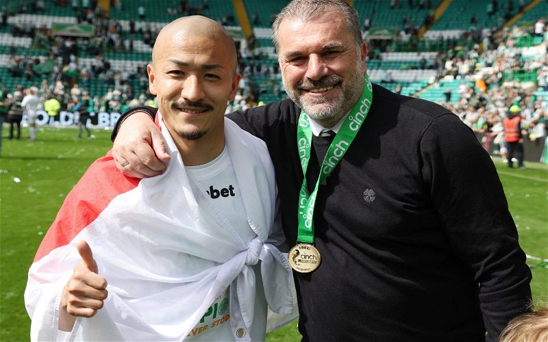 Image for Celtic: Daizen Maeda hands Ange Postecoglou major boost