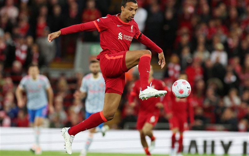 Image for Liverpool: James Pearce expects Joel Matip to start against Aston Villa