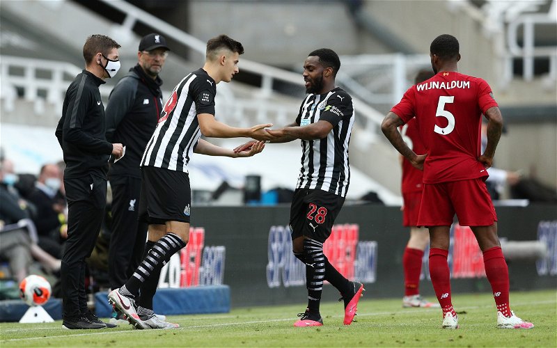 Image for Newcastle United: Jordan Cronin reacts to Kelland Watts injury blow