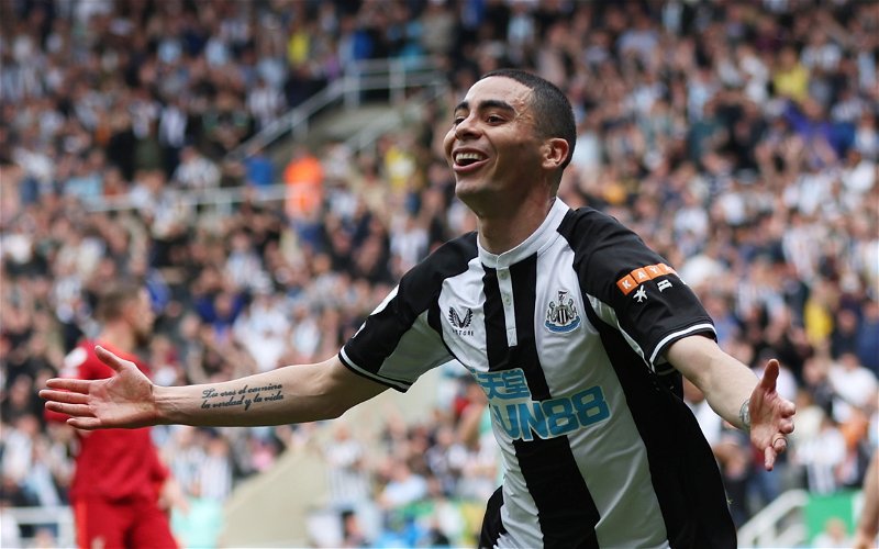 Image for Newcastle United: Chris Waugh reveals Trippier wants Almiron to keep starting spot