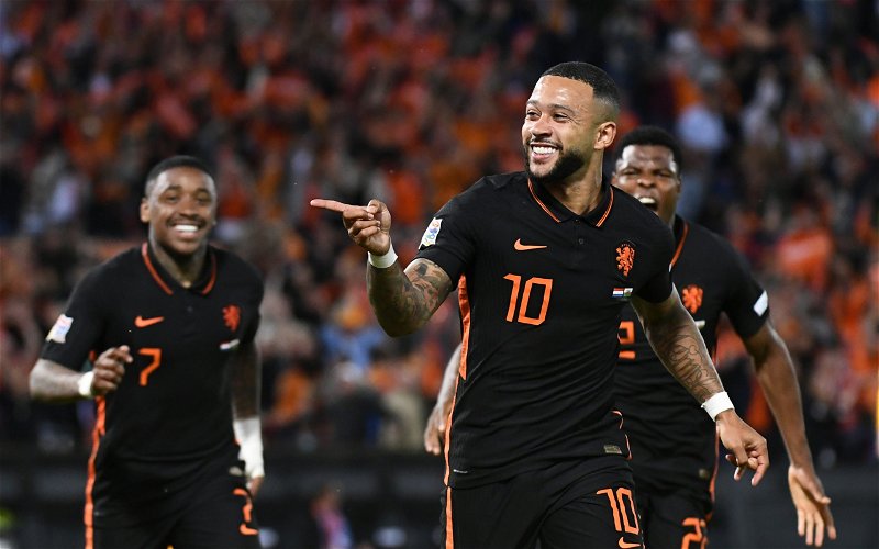 Image for Manchester United: Journalist wouldn’t rule out late move for Memphis Depay