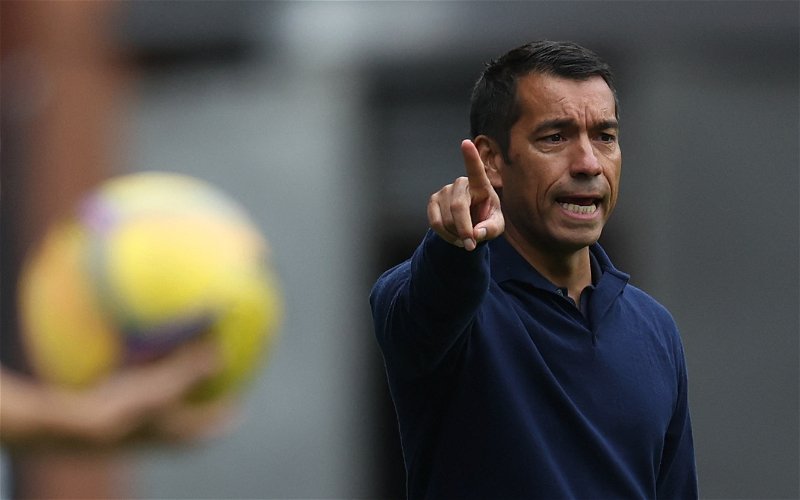 Image for Rangers: Guidi claims fans aren’t on board with Van Bronckhorst