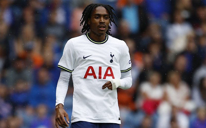 Image for Tottenham Hotspur: Alasdair Gold hits out at Antonio Conte over Djed Spence decision