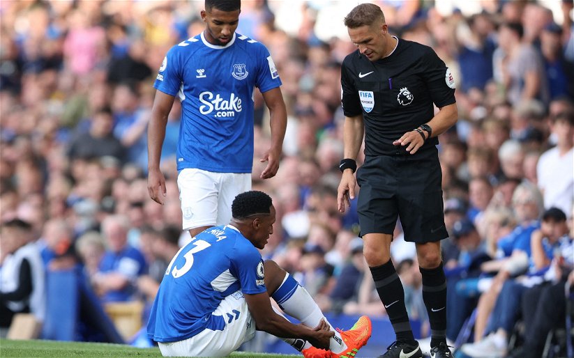 Image for Everton: End of Yerry Mina’s contract will suit all parties after injury blow – Tony Scott