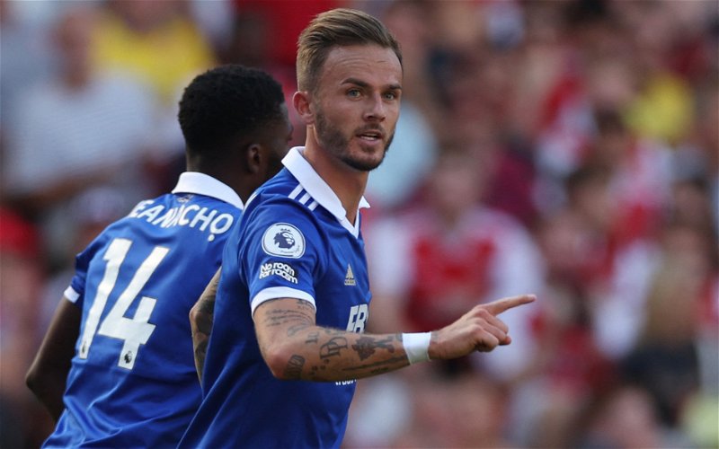Image for Leicester City: Dean Jones expects James Maddison to leave next summer