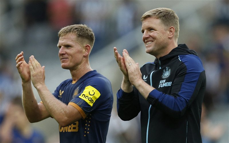 Image for Newcastle United: Eddie Howe “loving it” at the club