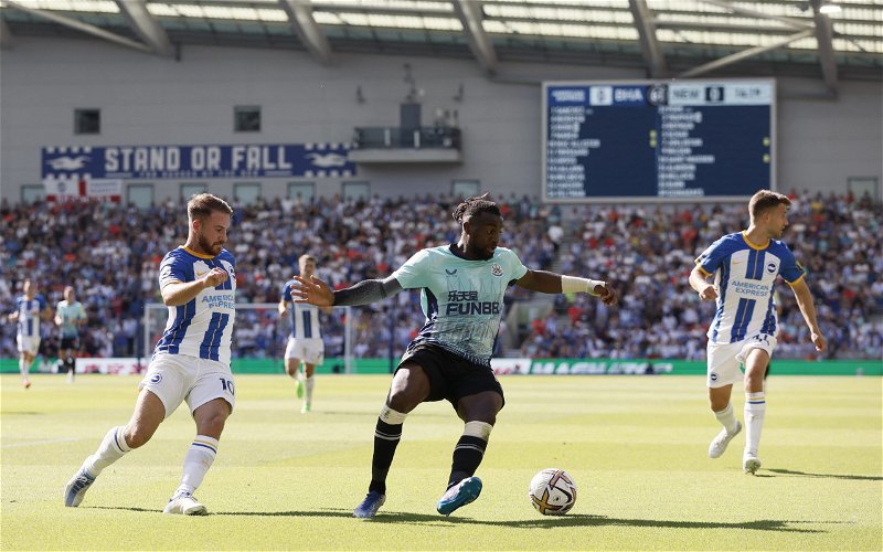 Image for Tottenham Hotspur: Allan Saint-Maximin is admired by Spurs