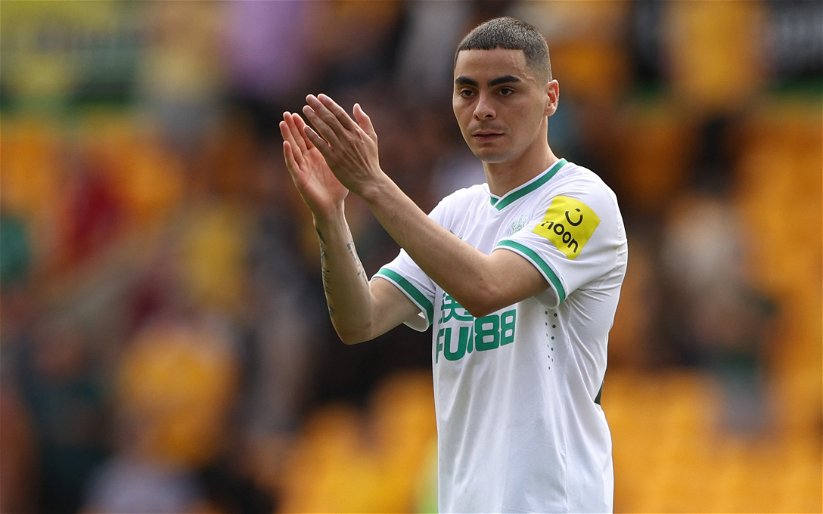 Image for Newcastle United: Alan Shearer left very impressed by Miguel Almiron’s latest performance