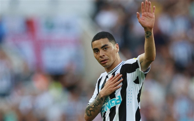 Image for Newcastle United: Miguel Almiron praised amid brilliant form