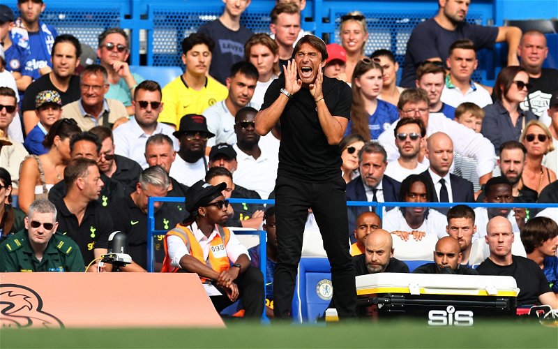 Image for Tottenham Hotspur: Antonio Conte spotted ‘barking’ at Ivan Perisic during Wolves clash
