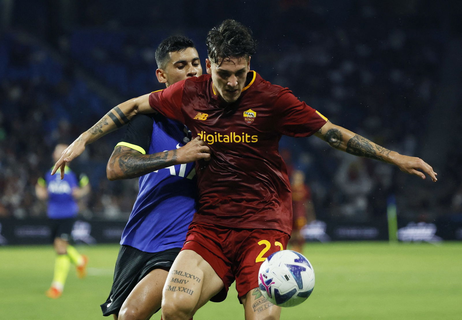 Tottenham target Nicolo Zaniolo left out of Roma's squad to face