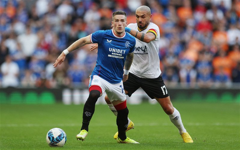 Image for Rangers: Journalist believes Ryan Kent is now proving to be an issue