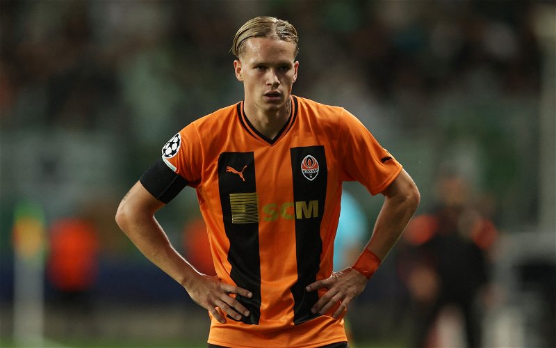 Image for Arsenal: Fabrizio Romano believes Shakhtar Donetsk will lower Mudryk asking price