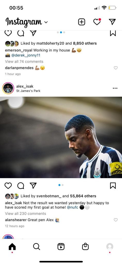 Alan-Shearer-comments-on-Newcastle-United-striker-Alexander-Isak's-Instagram-post