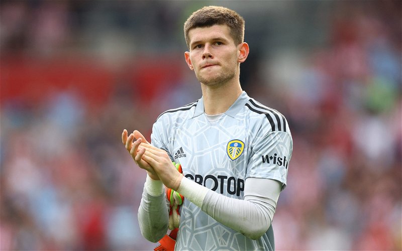 Image for Leeds United: Beren Cross expects transfer interest in Illan Meslier from top sides soon