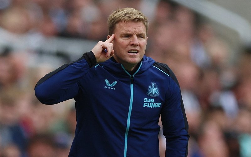 Image for Newcastle United: Alex Crook has urged Simon Jordan to offer Eddie Howe an apology