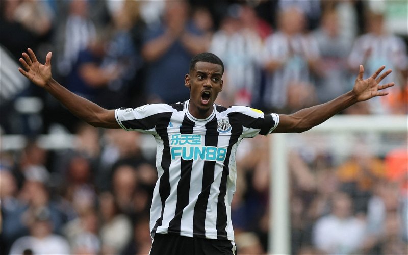 Image for Newcastle United: Craig Hope believes Alexander Isak could return this month