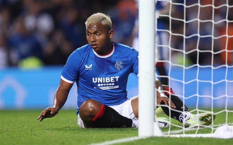 Image for Rangers: Jonny McFarlane expects Alfredo Morelos exit at the end of the season