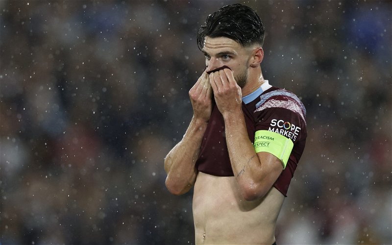 Image for West Ham United: O’Rourke drops Declan Rice to Chelsea verdict