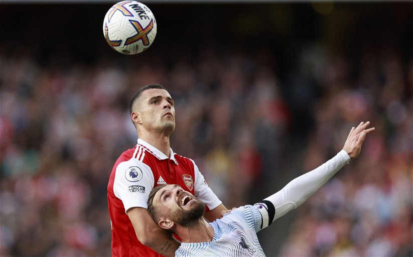 Image for Arsenal: Charles Watts says Granit Xhaka needs a rest against Bodo/Glimt