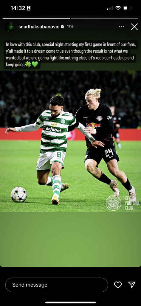 Celtic-and-Montenegro-winger-Sead-Haksabanovic's-Instagram-post