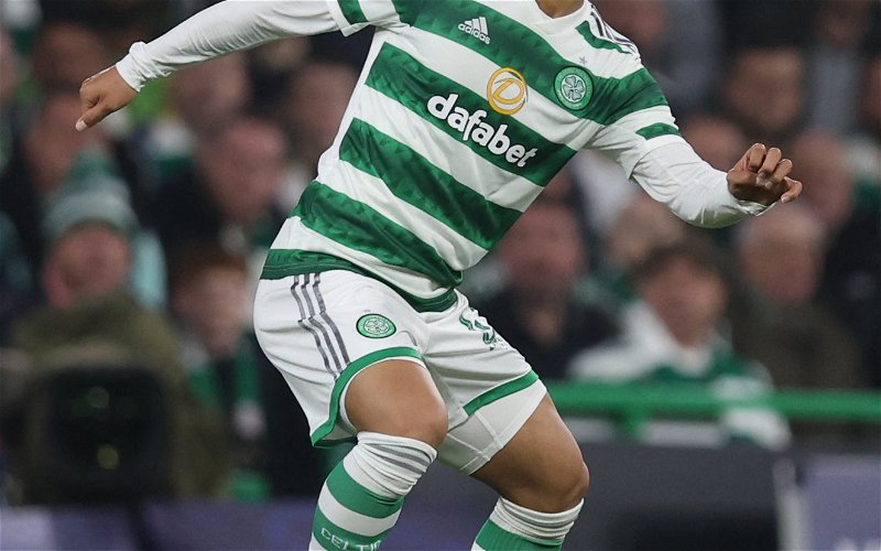 Image for Celtic: Podcaster labels Reo Hatate the ‘best player in Scotland’ after superb pass for Jota’s equaliser